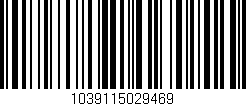 Código de barras (EAN, GTIN, SKU, ISBN): '1039115029469'