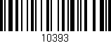 Código de barras (EAN, GTIN, SKU, ISBN): '10393'