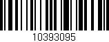 Código de barras (EAN, GTIN, SKU, ISBN): '10393095'