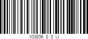 Código de barras (EAN, GTIN, SKU, ISBN): '103936_0_0_U'