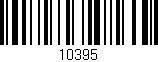 Código de barras (EAN, GTIN, SKU, ISBN): '10395'
