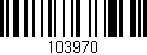Código de barras (EAN, GTIN, SKU, ISBN): '103970'