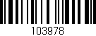 Código de barras (EAN, GTIN, SKU, ISBN): '103978'
