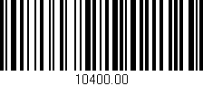 Código de barras (EAN, GTIN, SKU, ISBN): '10400.00'