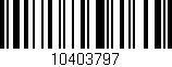 Código de barras (EAN, GTIN, SKU, ISBN): '10403797'