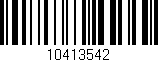 Código de barras (EAN, GTIN, SKU, ISBN): '10413542'