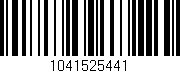 Código de barras (EAN, GTIN, SKU, ISBN): '1041525441'