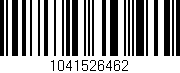 Código de barras (EAN, GTIN, SKU, ISBN): '1041526462'