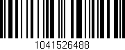 Código de barras (EAN, GTIN, SKU, ISBN): '1041526488'
