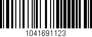 Código de barras (EAN, GTIN, SKU, ISBN): '1041691123'