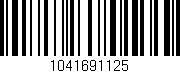Código de barras (EAN, GTIN, SKU, ISBN): '1041691125'