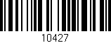 Código de barras (EAN, GTIN, SKU, ISBN): '10427'