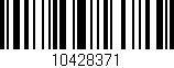 Código de barras (EAN, GTIN, SKU, ISBN): '10428371'
