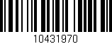 Código de barras (EAN, GTIN, SKU, ISBN): '10431970'