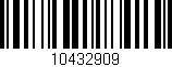Código de barras (EAN, GTIN, SKU, ISBN): '10432909'
