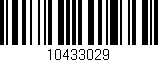Código de barras (EAN, GTIN, SKU, ISBN): '10433029'