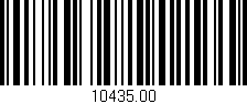 Código de barras (EAN, GTIN, SKU, ISBN): '10435.00'