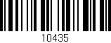 Código de barras (EAN, GTIN, SKU, ISBN): '10435'