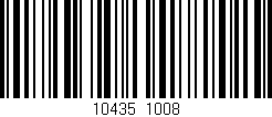 Código de barras (EAN, GTIN, SKU, ISBN): '10435/1008'
