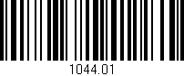 Código de barras (EAN, GTIN, SKU, ISBN): '1044.01'