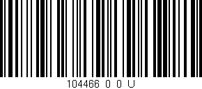 Código de barras (EAN, GTIN, SKU, ISBN): '104466_0_0_U'