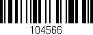Código de barras (EAN, GTIN, SKU, ISBN): '104566'