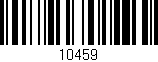 Código de barras (EAN, GTIN, SKU, ISBN): '10459'