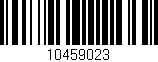 Código de barras (EAN, GTIN, SKU, ISBN): '10459023'