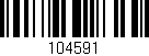 Código de barras (EAN, GTIN, SKU, ISBN): '104591'