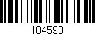 Código de barras (EAN, GTIN, SKU, ISBN): '104593'