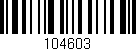 Código de barras (EAN, GTIN, SKU, ISBN): '104603'