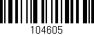 Código de barras (EAN, GTIN, SKU, ISBN): '104605'