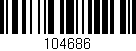 Código de barras (EAN, GTIN, SKU, ISBN): '104686'