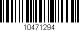 Código de barras (EAN, GTIN, SKU, ISBN): '10471294'