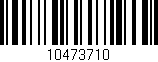 Código de barras (EAN, GTIN, SKU, ISBN): '10473710'