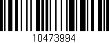 Código de barras (EAN, GTIN, SKU, ISBN): '10473994'