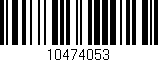 Código de barras (EAN, GTIN, SKU, ISBN): '10474053'