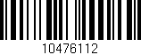 Código de barras (EAN, GTIN, SKU, ISBN): '10476112'