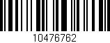 Código de barras (EAN, GTIN, SKU, ISBN): '10476762'