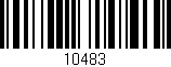 Código de barras (EAN, GTIN, SKU, ISBN): '10483'