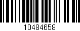 Código de barras (EAN, GTIN, SKU, ISBN): '10484658'