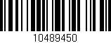 Código de barras (EAN, GTIN, SKU, ISBN): '10489450'