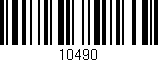 Código de barras (EAN, GTIN, SKU, ISBN): '10490'