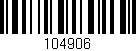 Código de barras (EAN, GTIN, SKU, ISBN): '104906'