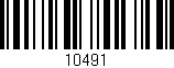 Código de barras (EAN, GTIN, SKU, ISBN): '10491'