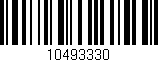 Código de barras (EAN, GTIN, SKU, ISBN): '10493330'
