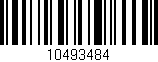 Código de barras (EAN, GTIN, SKU, ISBN): '10493484'