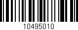 Código de barras (EAN, GTIN, SKU, ISBN): '10495010'