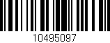 Código de barras (EAN, GTIN, SKU, ISBN): '10495097'