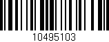 Código de barras (EAN, GTIN, SKU, ISBN): '10495103'